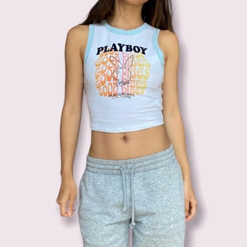 Playboy Logo Graphic Tanktop